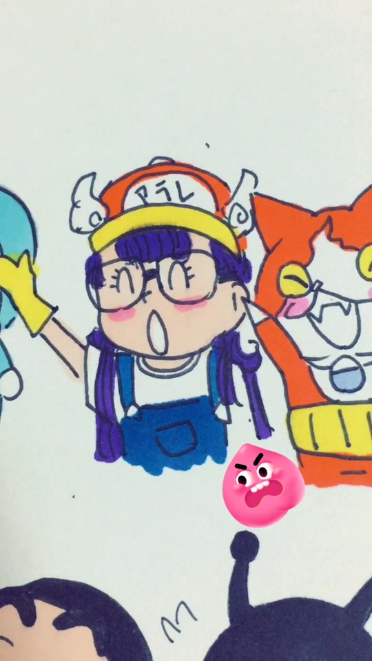 さくら٩ W و Sakura Sakuyo Tiktok Ta イラスト ドラゴンボール ナルト ワンピース コナン アラレちゃん ドラえもん はたらく細胞 今日から俺は 暗殺教室 銀魂 アニメ