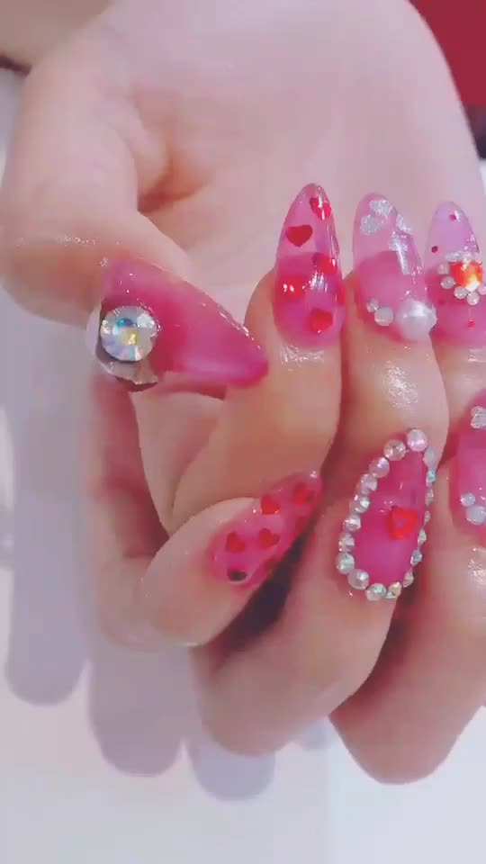 Nailsgogo Nailsgogo On Tiktok マイメロ マイメロネイル ネイル 渋谷 ネイルサロン インスタみてねー Jk Jk2 Jk3 ゆめかわいい ゆめかわ ゆめかわネイル