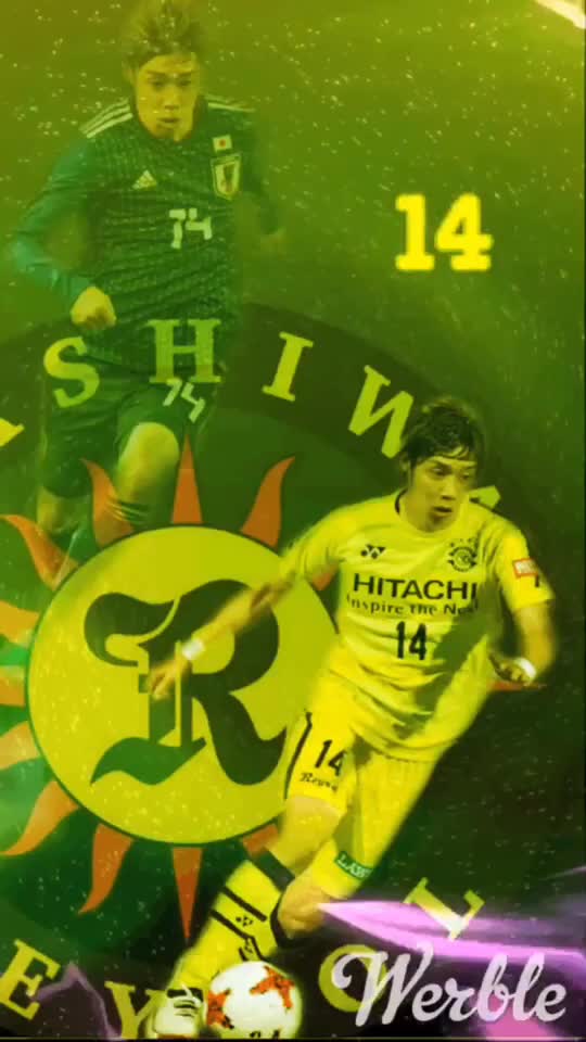 サッカー画像作成屋 Soccerlife11 Sur Tiktok ダイナミック壁紙 柏レイソル 伊東純也