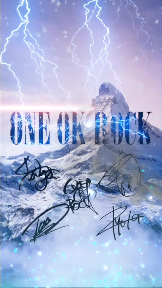 Riーk Rik0122 On Tiktok リクエスト One Ok Rock ダイナミック壁紙