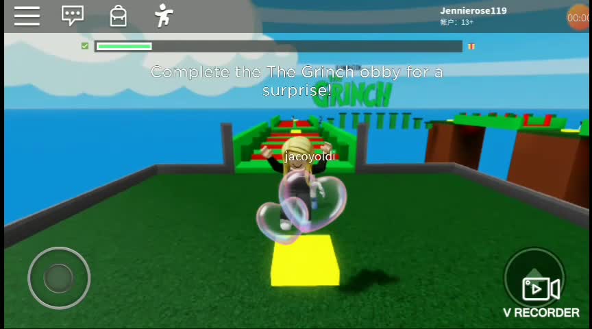 Roblox Update Obby Games The Grinch