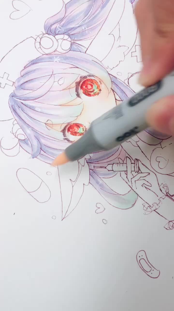 時ノ宮 ありす Aliceallese On Tiktok ゆめ可愛い 女の子描いて