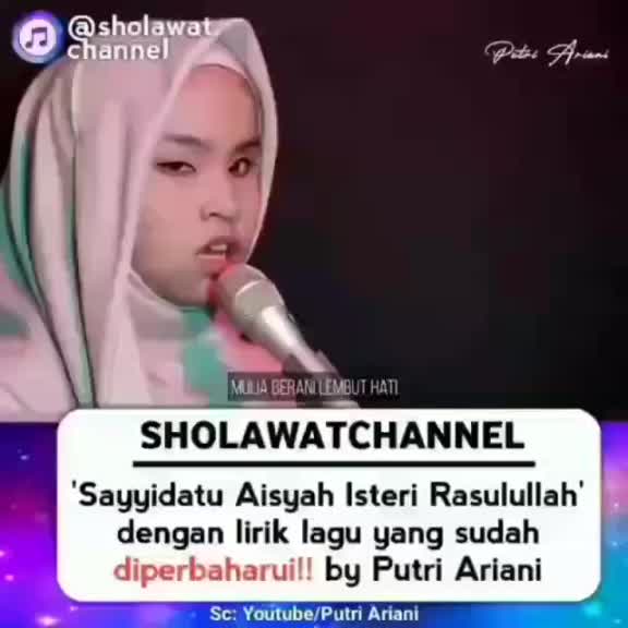 Sayyidatuna Aisyah Isteri Rasulullah Sejuta Sholawat