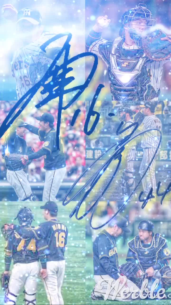 阪神タイガース 西勇輝 梅野隆太郎 コンビ かっこいい Taka0318 Tiktok Video